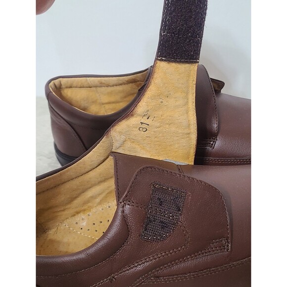 EZMART FIT Brown  Dress Shoes Skid Resistant Adjustable Strap 12.5 Inches main image 6